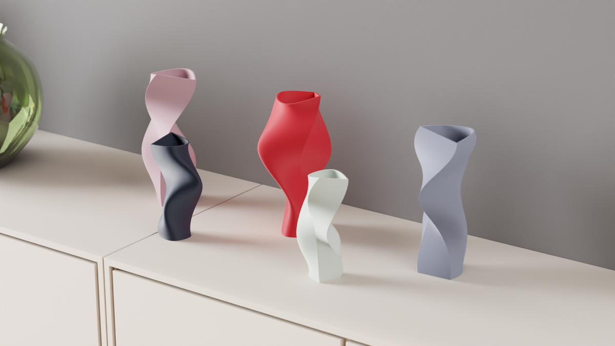 Modern Vase Sculpture – Large size