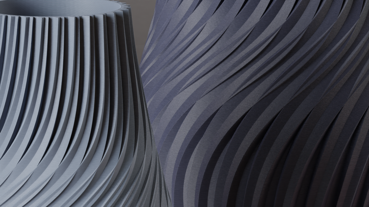 Modern Vase Sweeping Twisted Vase – Large size