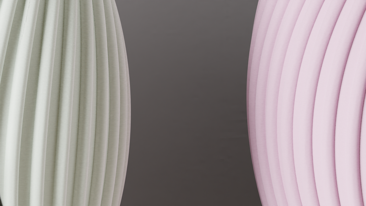Modern Vase Two Part Aesthetic Vase