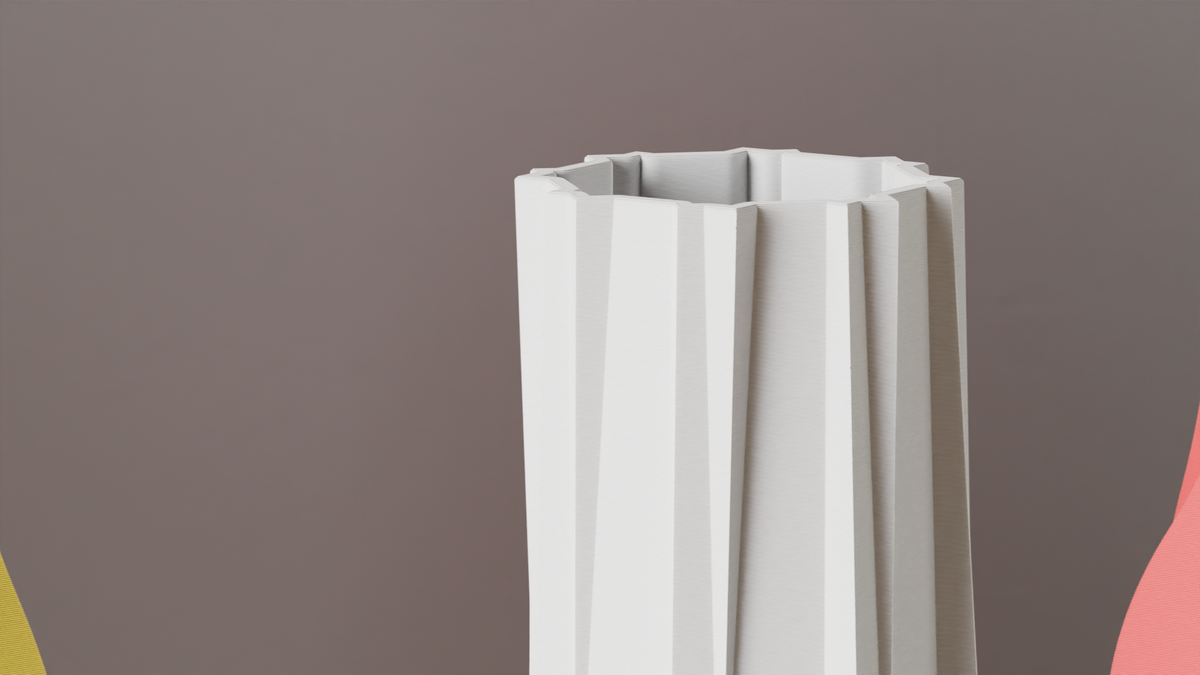 Modern Vase Unique Architectural Dried Flower Vase