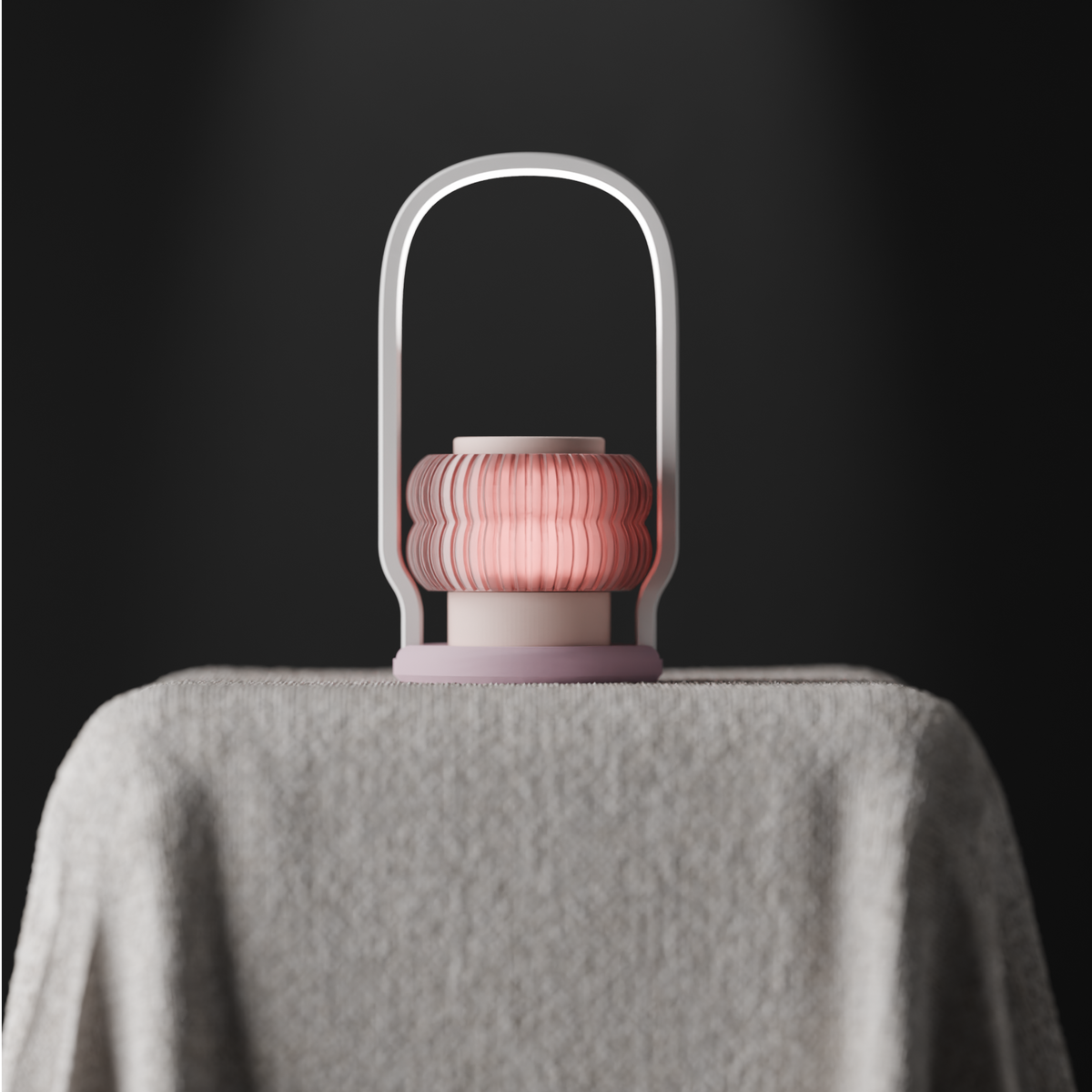 Modern Wireless Lantern with Removable Dock