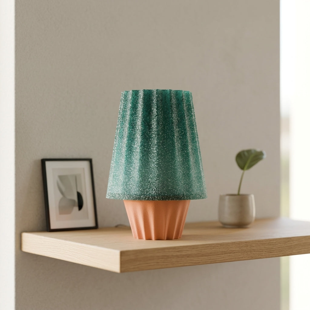 Cute Crimped Wireless Lamp
