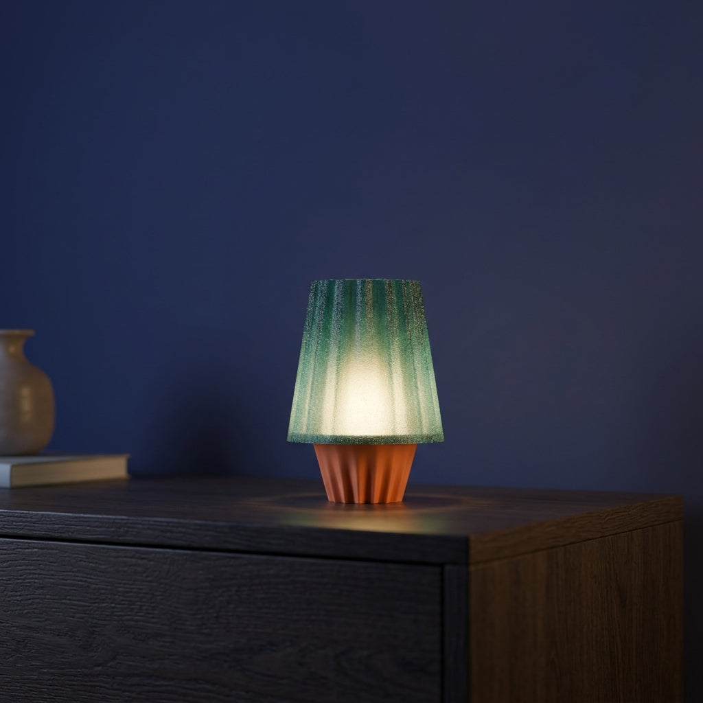 Cute Crimped Wireless Lamp