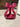Coquette bow jewelry dish and ring holder tray, front view