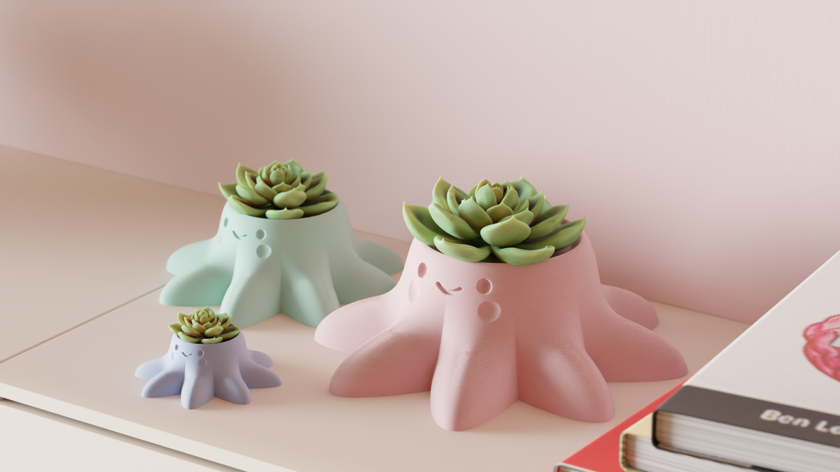 Octopus Planter – Small size