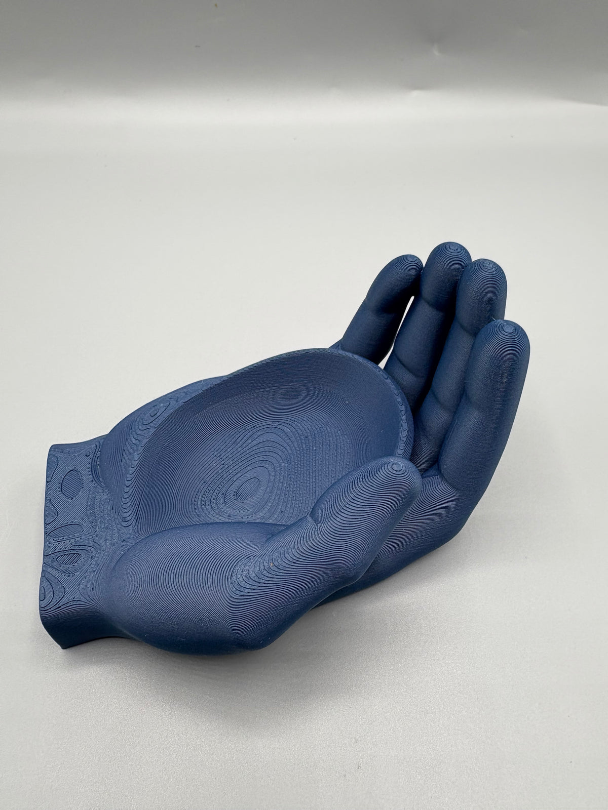 Open Palm Catchall Tray Sculptural Hand Organizer