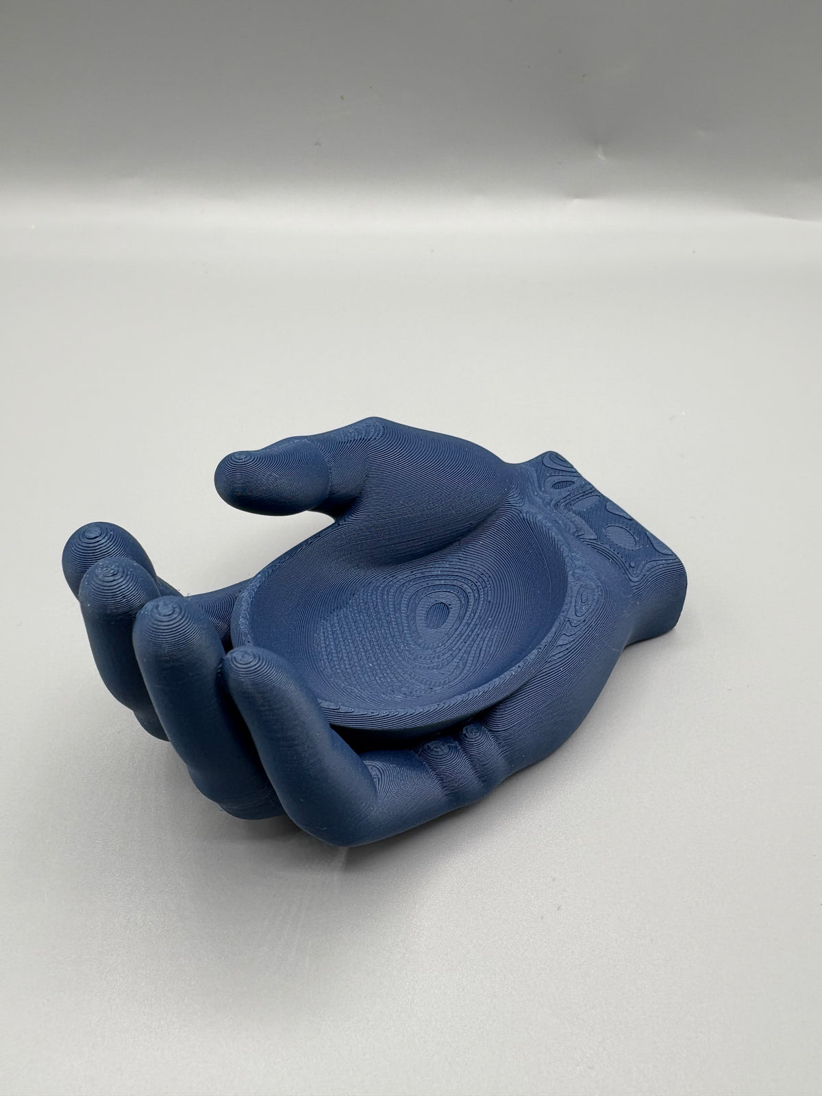 Open Palm Catchall Tray Sculptural Hand Organizer
