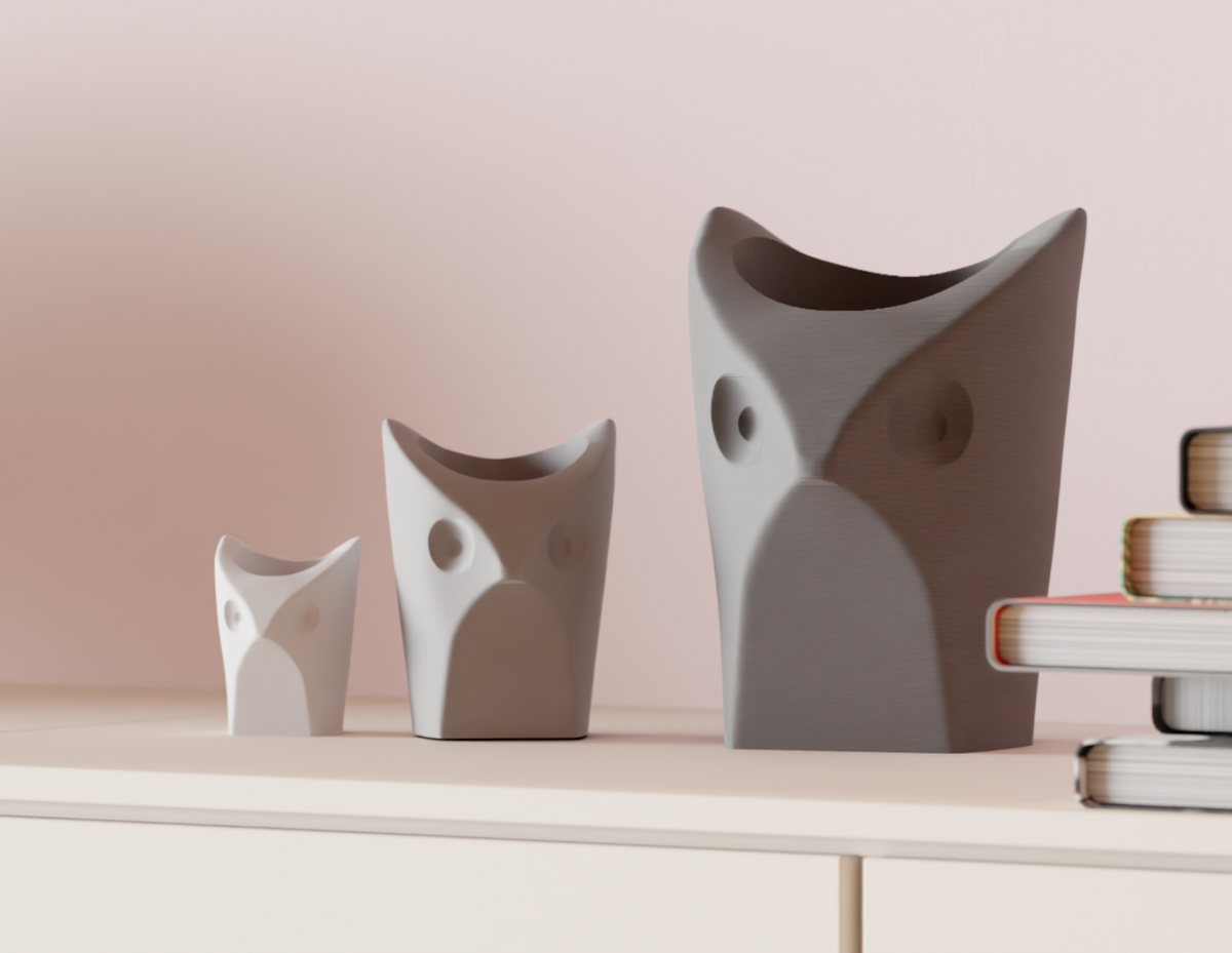 Owl Plant Pot – Small size
