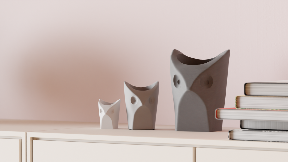 Owl Plant Pot – Large size