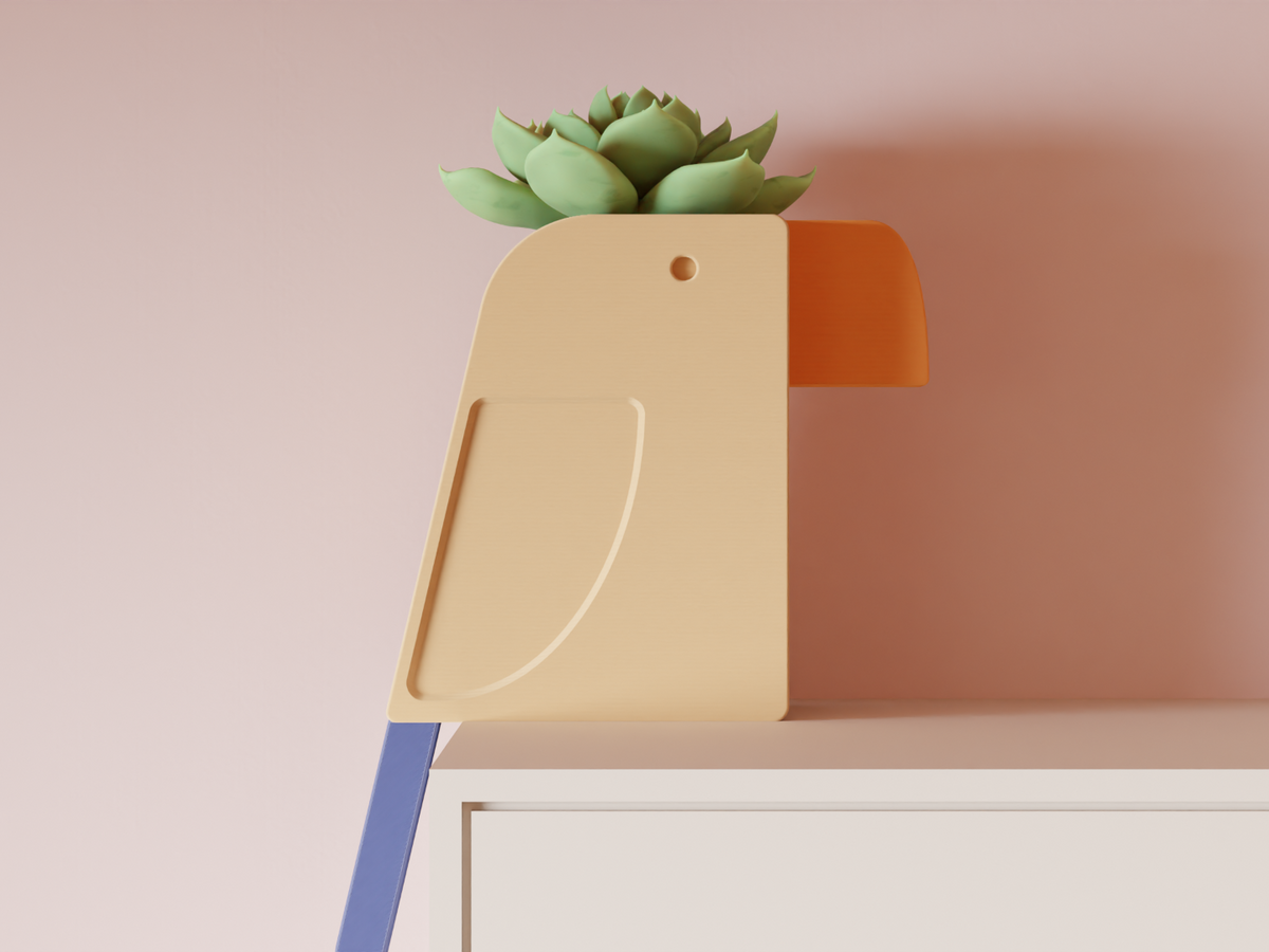 Parrot Planter