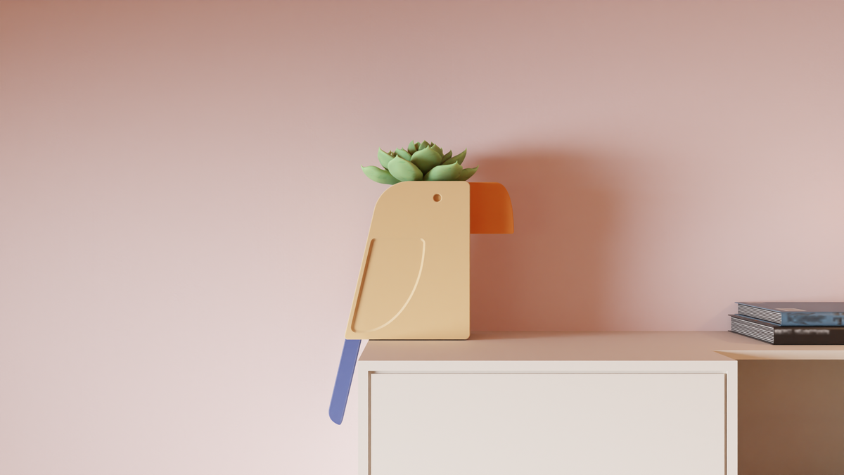 Parrot Planter