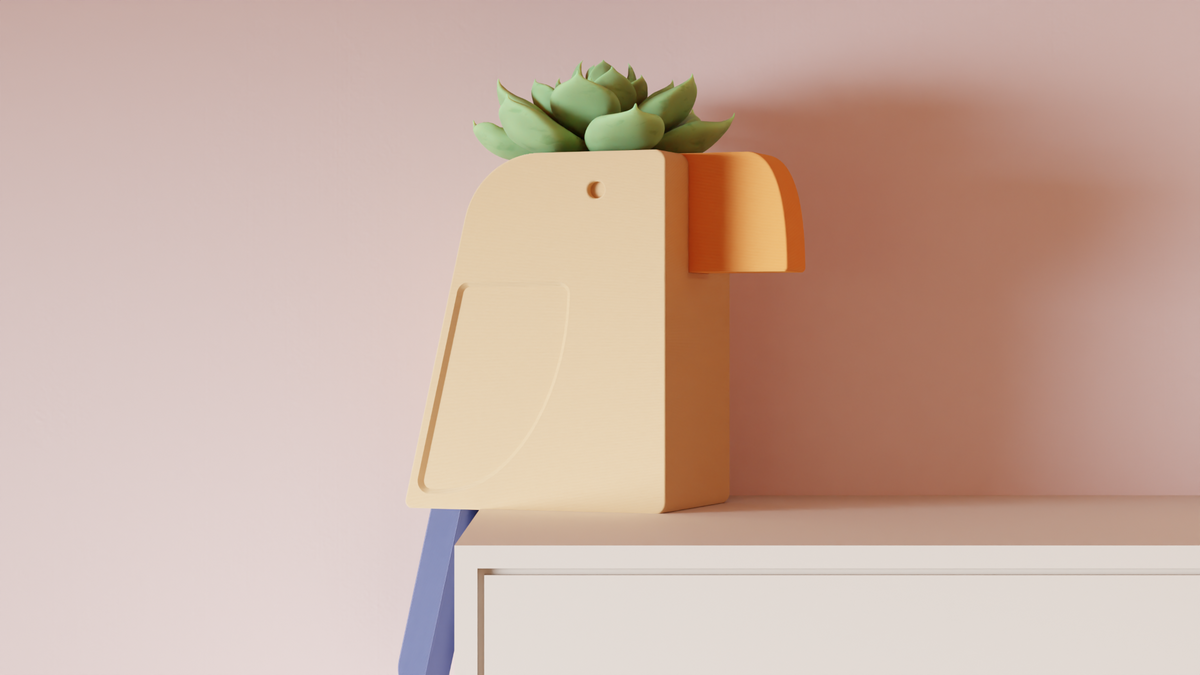 Parrot Planter