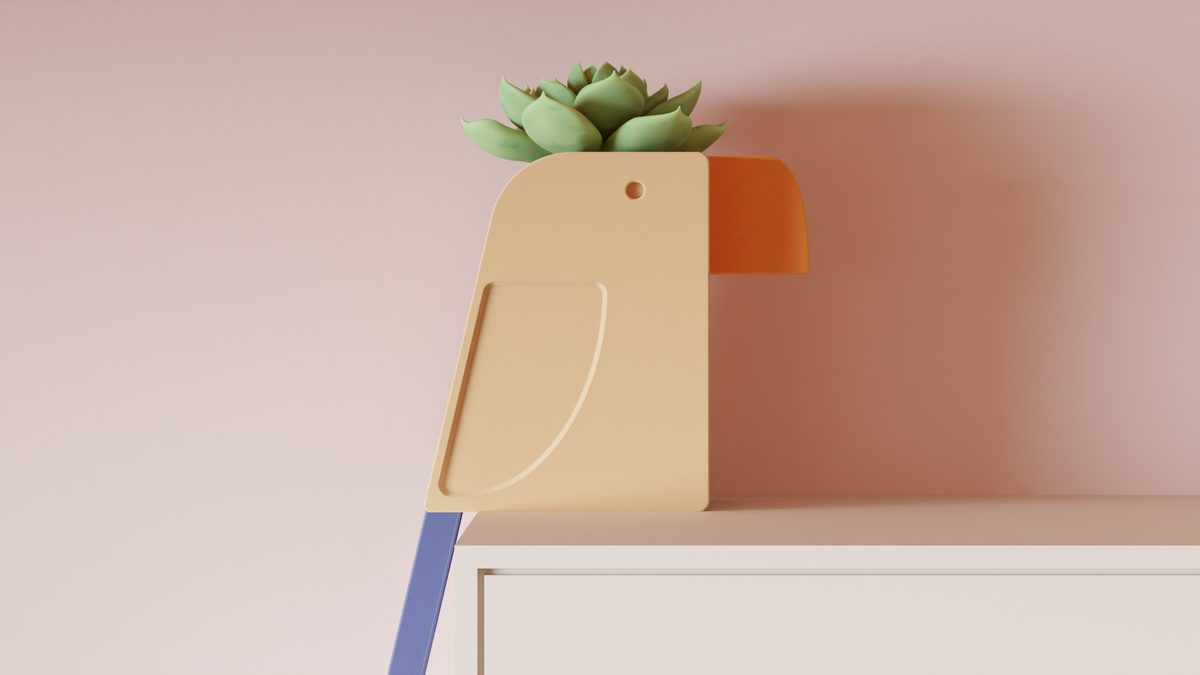 Parrot Planter