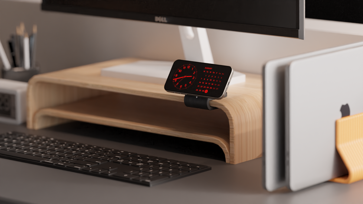 Phone and AirPods MagSafe-Compatible Charger Monitor Stand