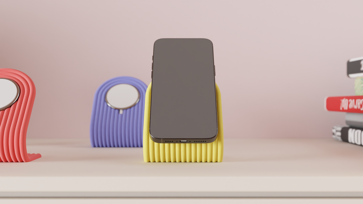 Phone Charging Stand A Modern MagSafe-Compatible Cradle