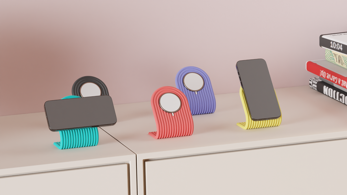 Phone Charging Stand A Modern MagSafe-Compatible Cradle