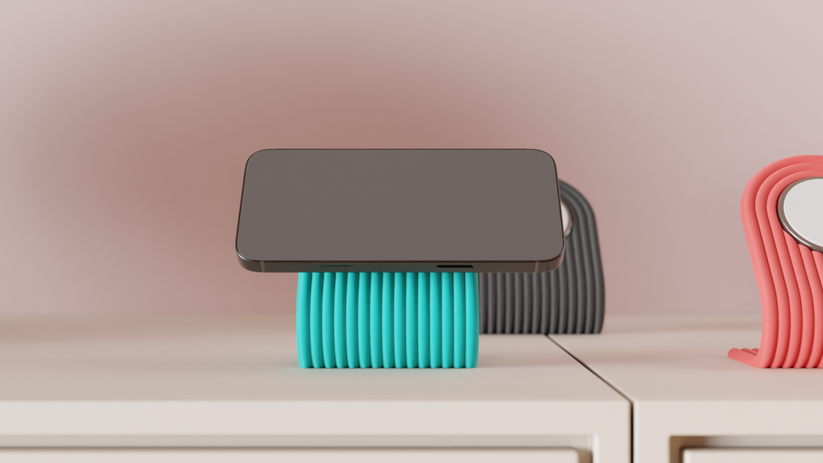 Phone Charging Stand A Modern MagSafe-Compatible Cradle