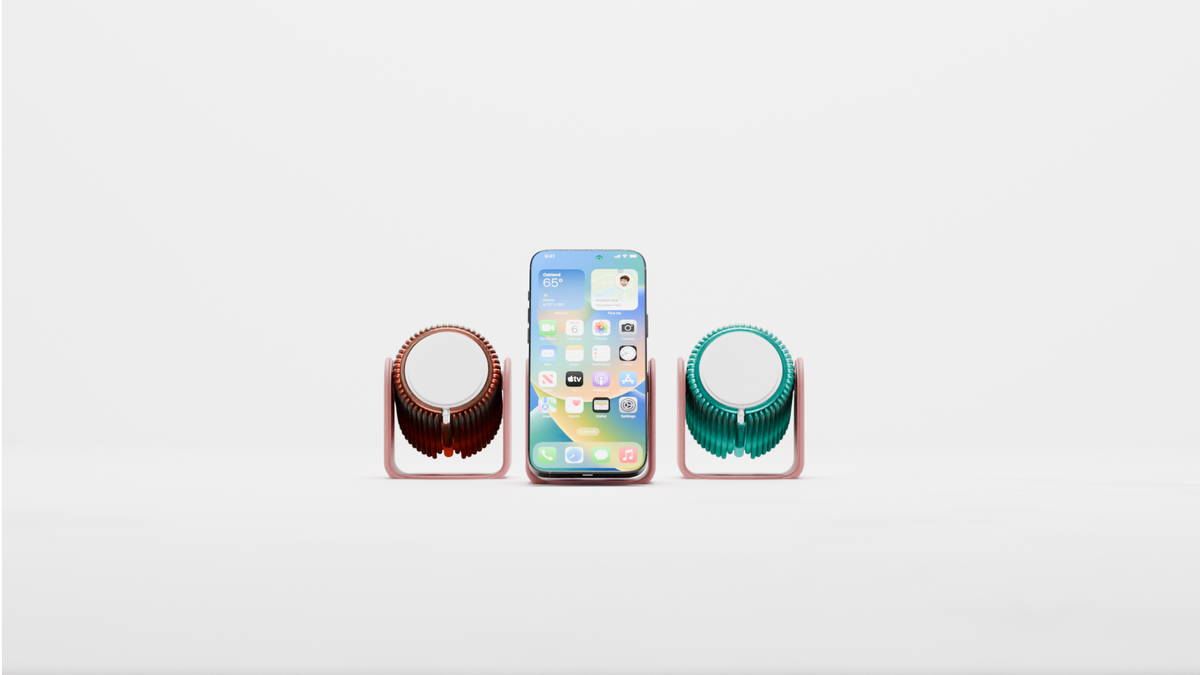 Phone MagSafe-Compatible Charger with RGB Wireless Light