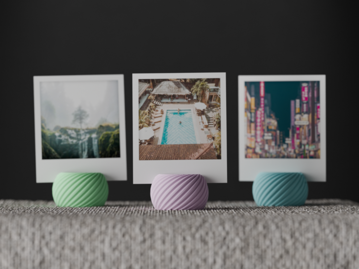Photo Holder Instax and Polaroid Photo Stand