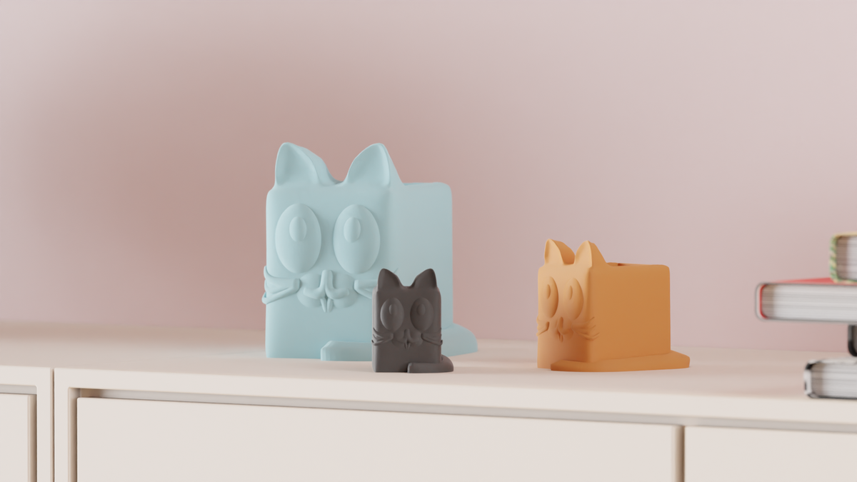 Plant Pot Cute Cat Planter – Small size