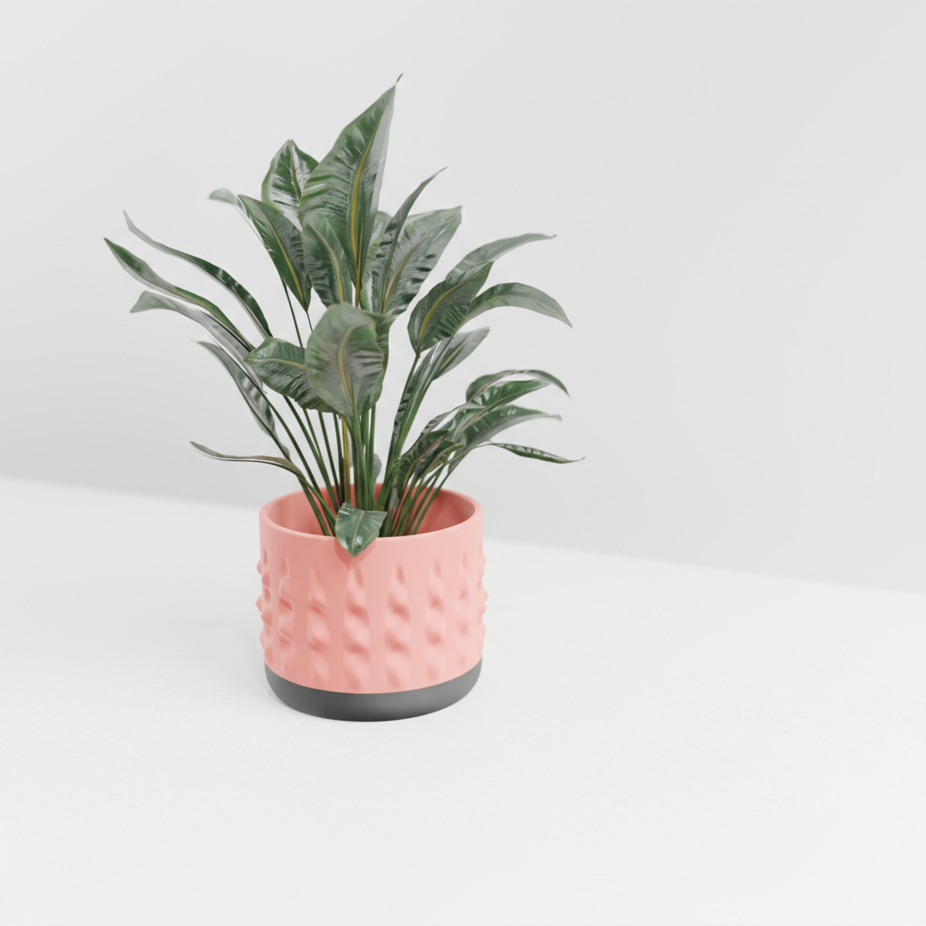 Planter with Drainage and Drip Tray