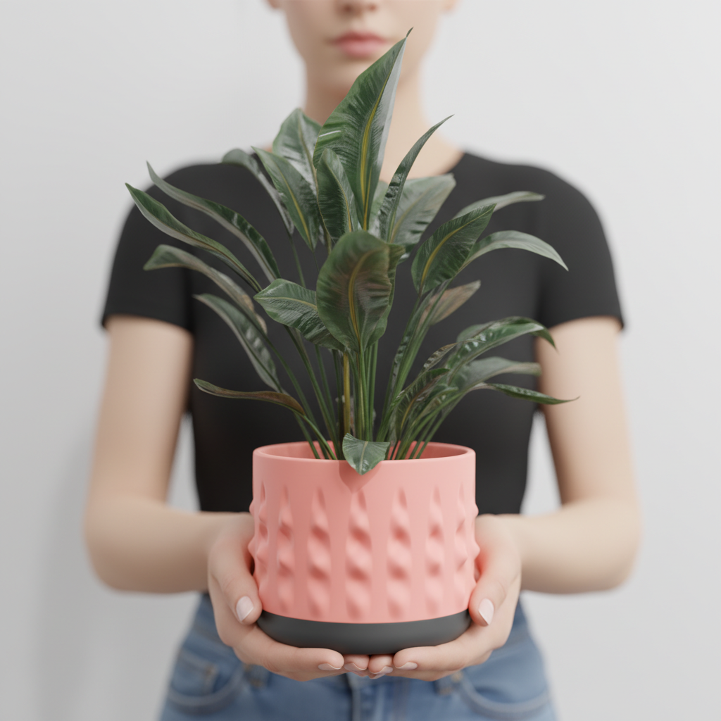 Planter with Drainage and Drip Tray