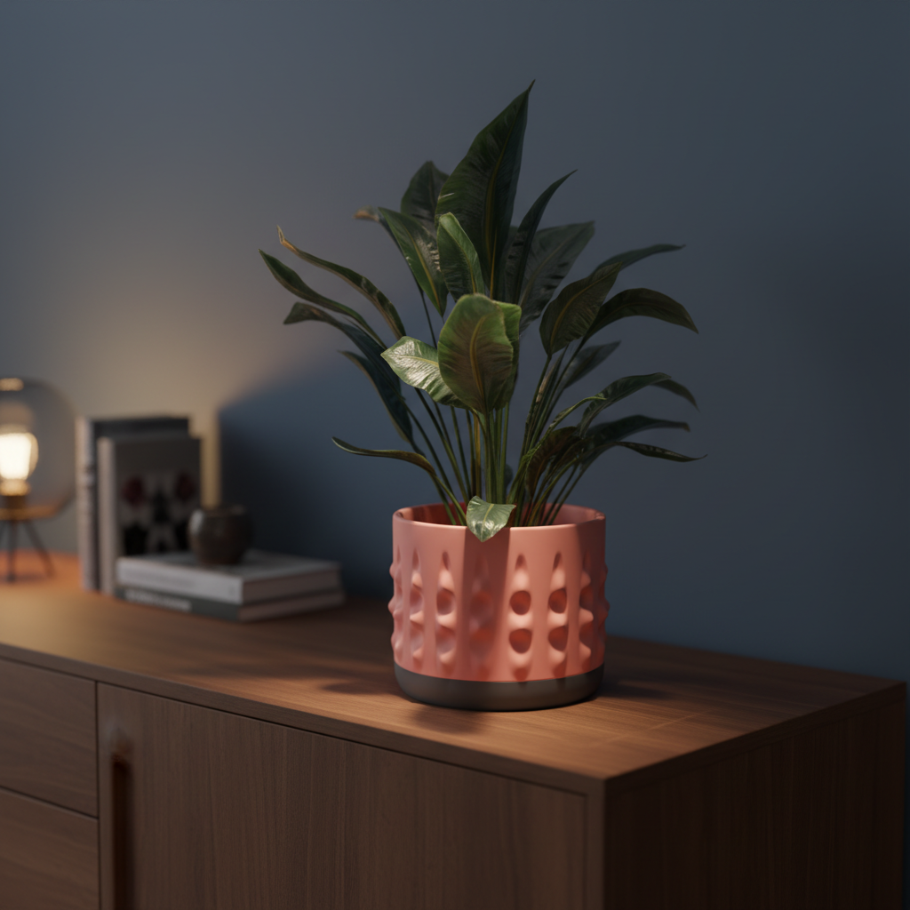 Planter with Drainage and Drip Tray