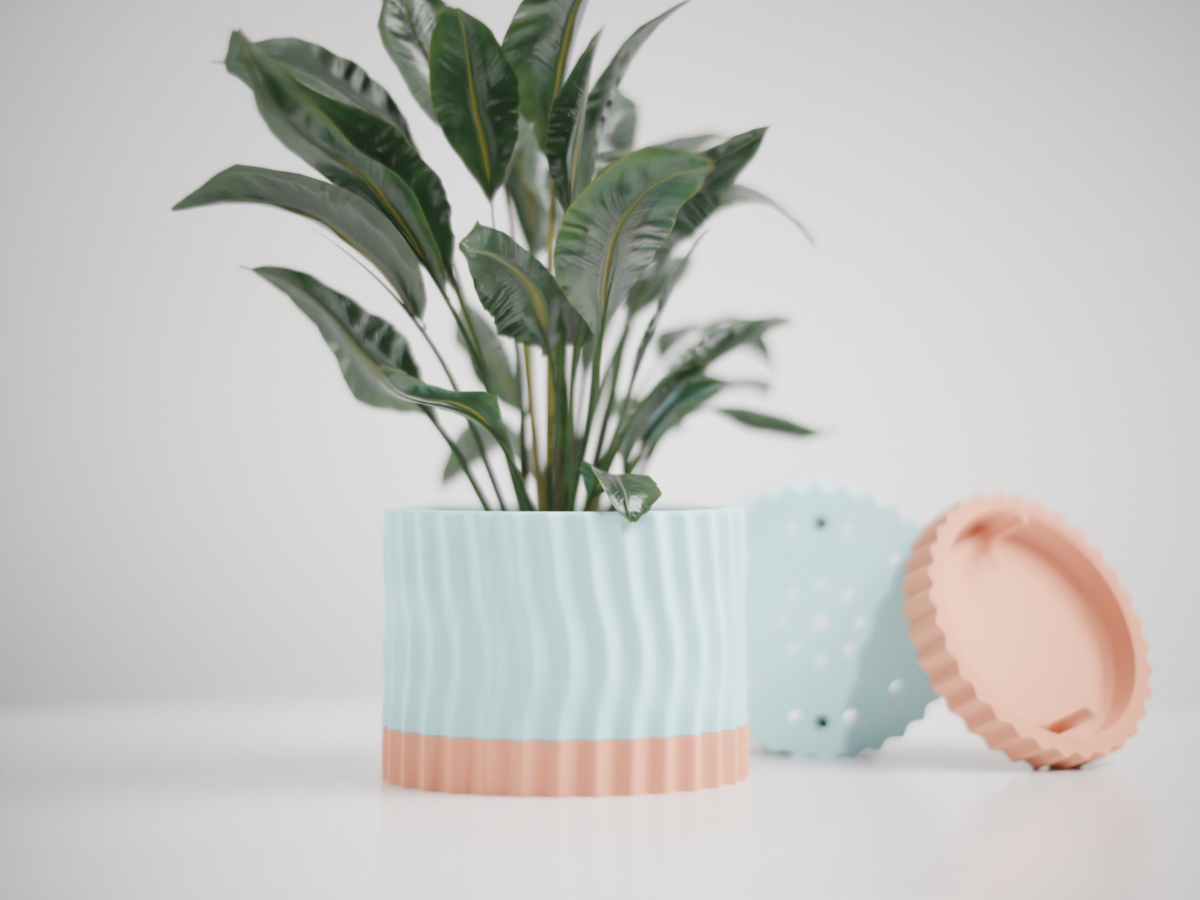 Planter with Drip Tray – Large size