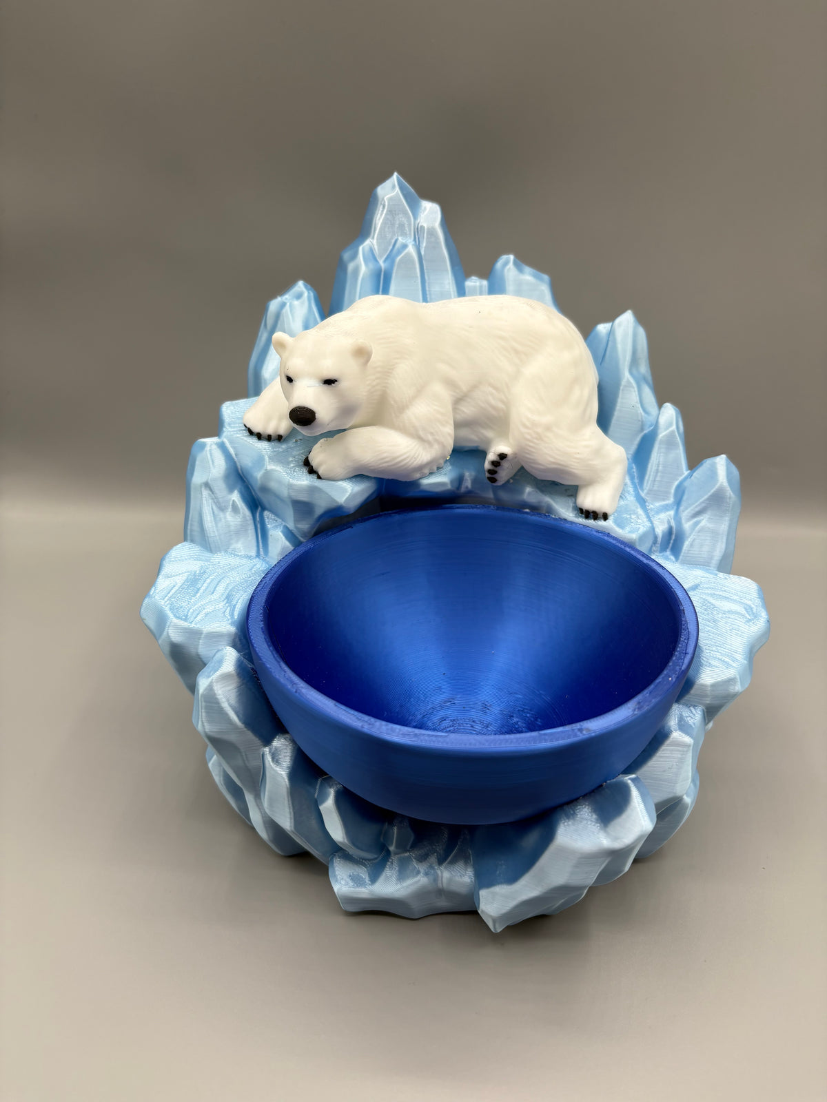Polar Bear Glacier Catchall Tray Desk Organizer
