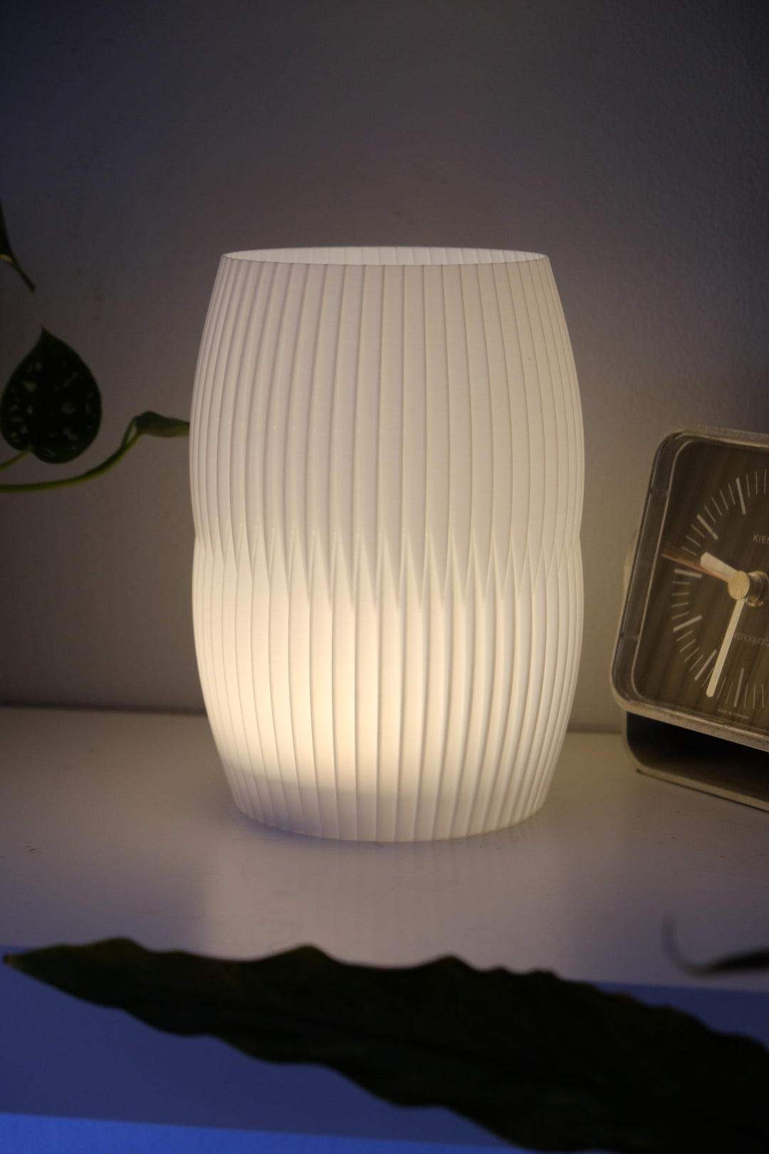 Ribbed Barrel Wireless RGB Lamp