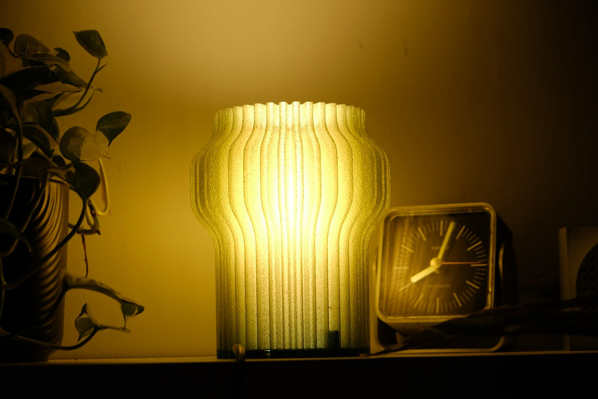 Ribbed Lantern Pendant Light