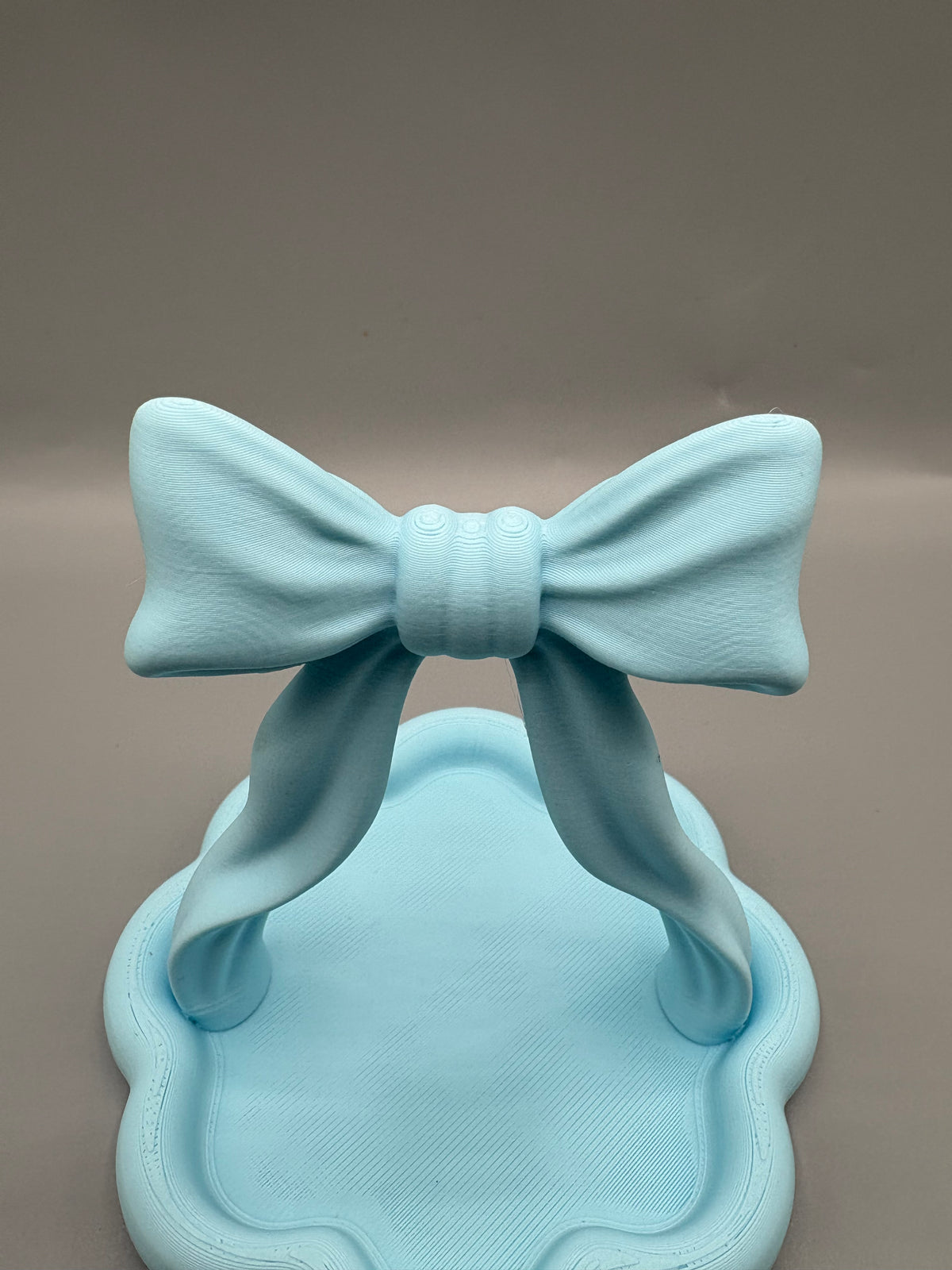 Ribbon Bow Organizer Vanity Jewelry Hold Catchall