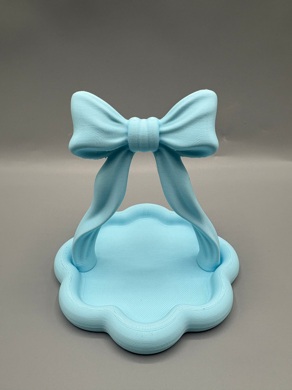 Ribbon Bow Organizer Vanity Jewelry Hold Catchall