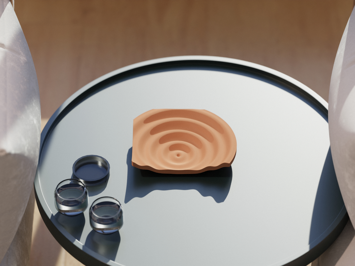 Ripple Bowl Modern Catch All Tray – Large size