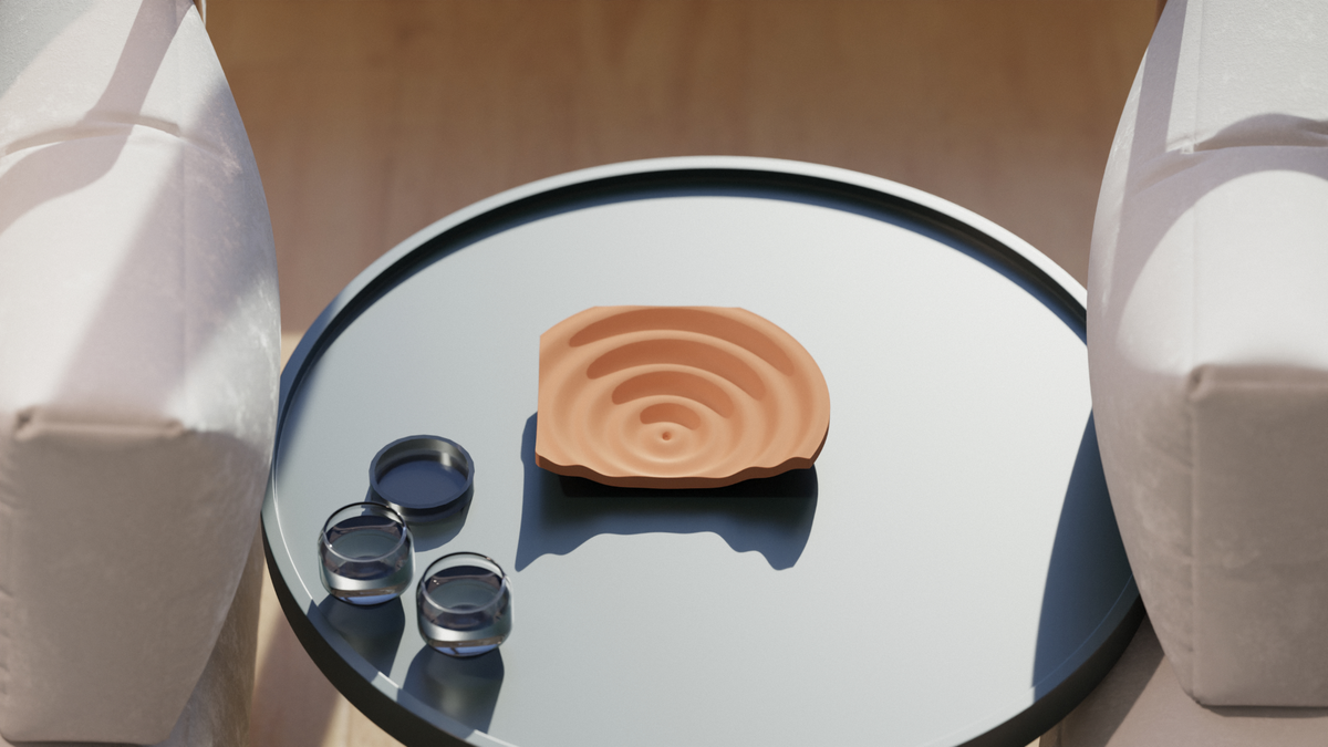 Ripple Bowl Modern Catch All Tray – Large size