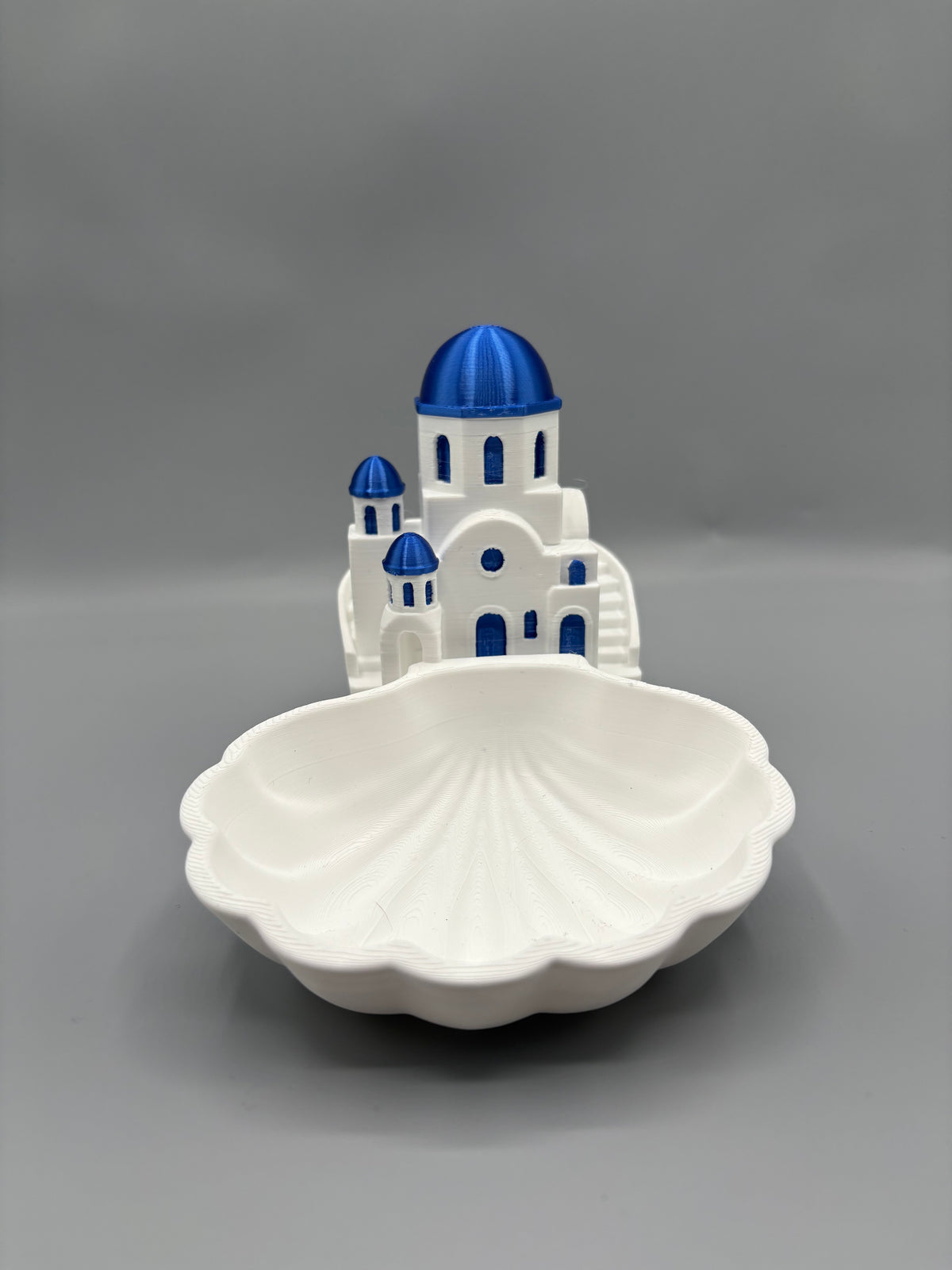 Santorini Greek Church Desk Organizer & Tray