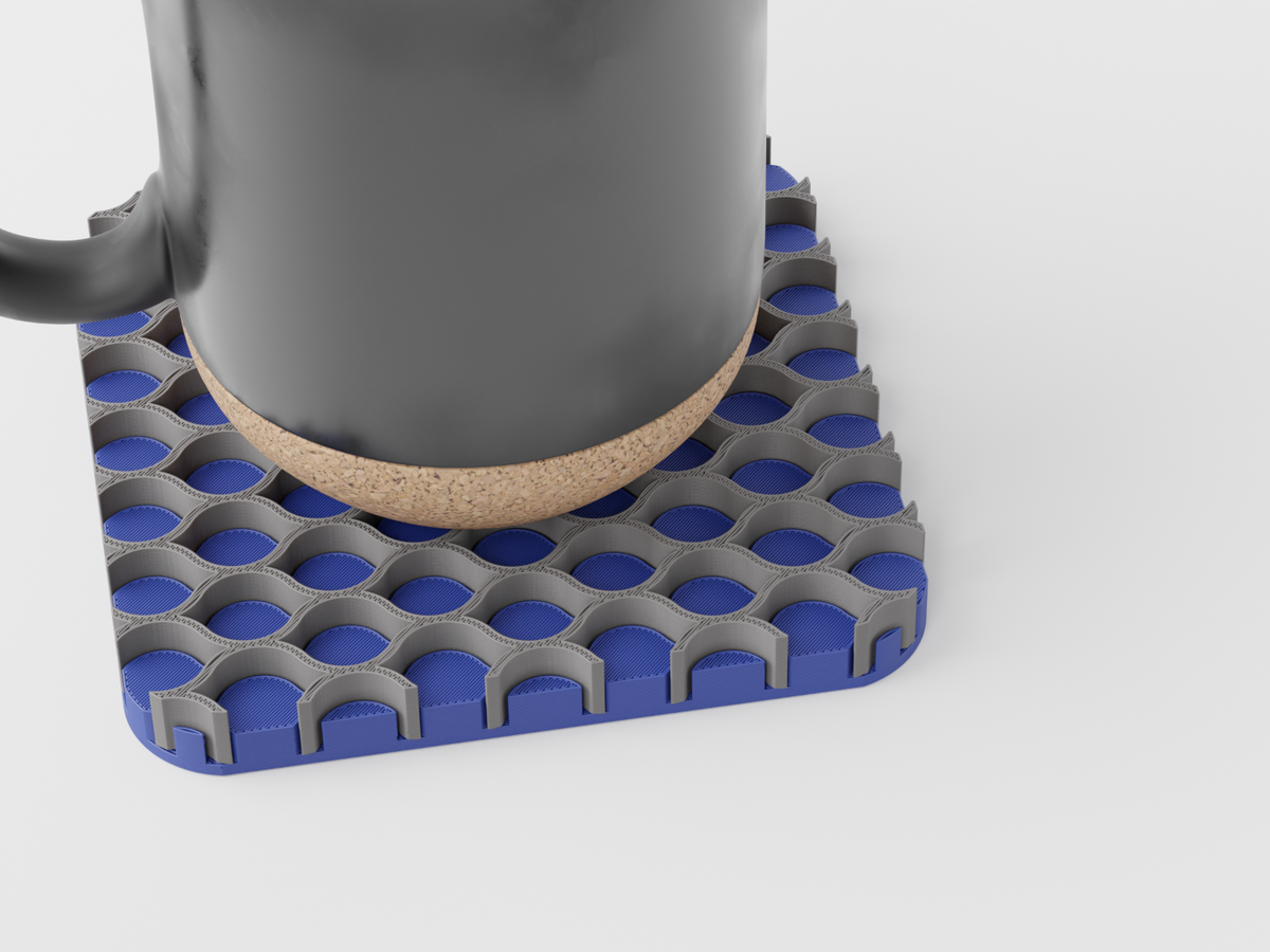 Satisfying Interlocking Coaster Set