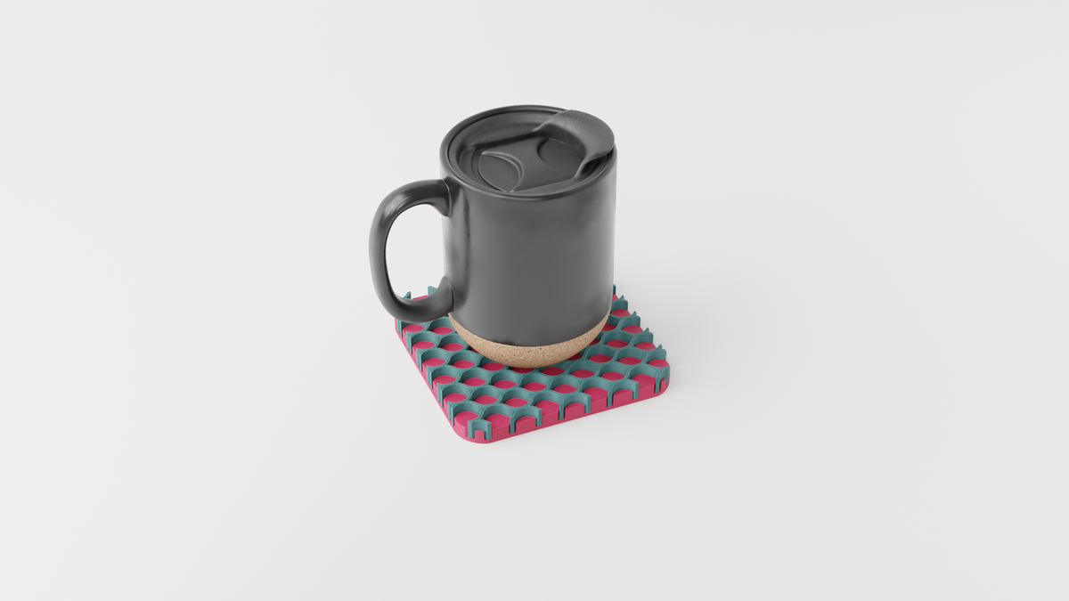 Satisfying Interlocking Coaster Set