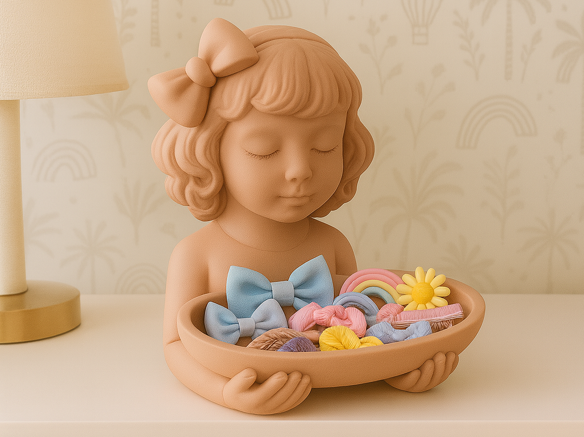 Sculpted Coquette Catch-All Tray
