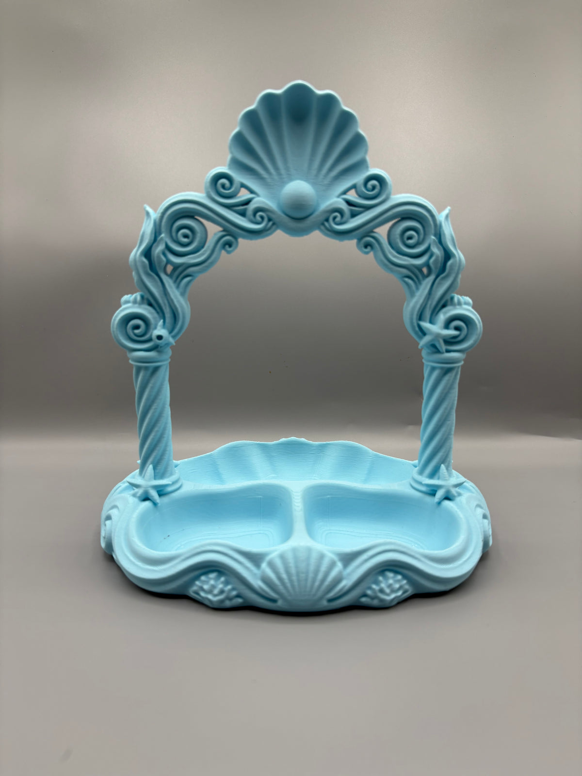 Seashell Arch Jewelry Stand & Catch-all Tray