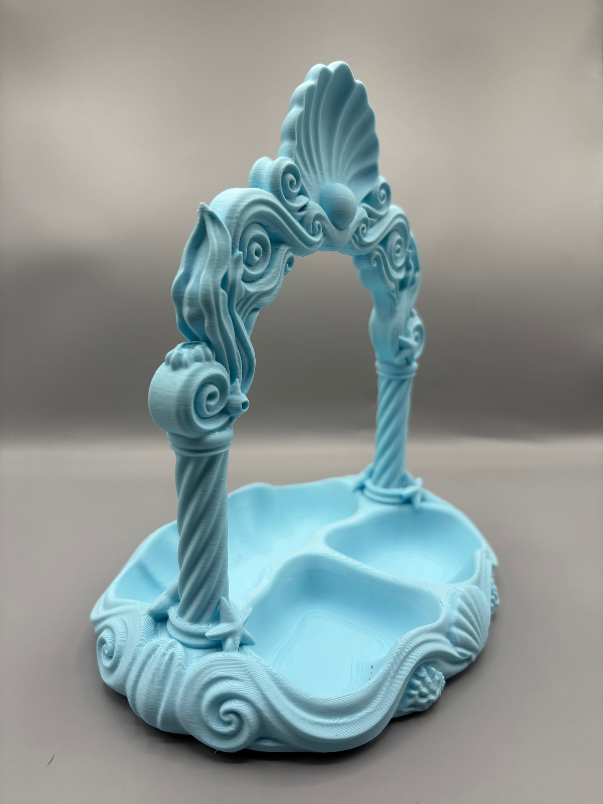 Seashell Arch Jewelry Stand & Catch-all Tray