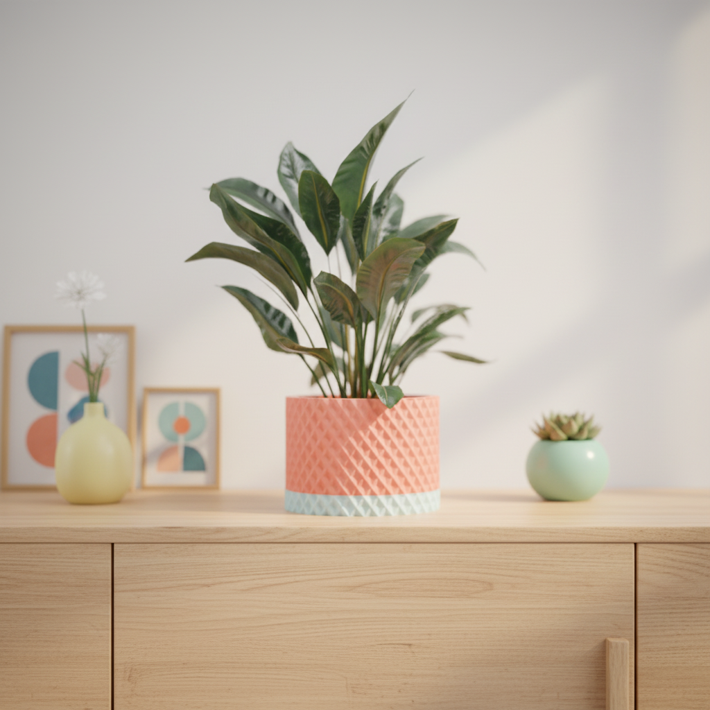 Simple Planter with Drip Tray – Standard size
