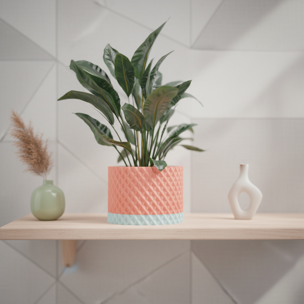 Simple Planter with Drip Tray – Large size