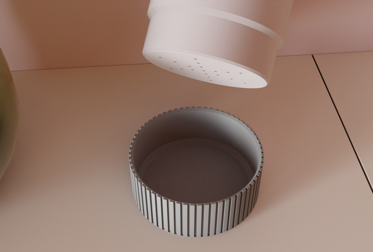Spiral Plant Pot Vase