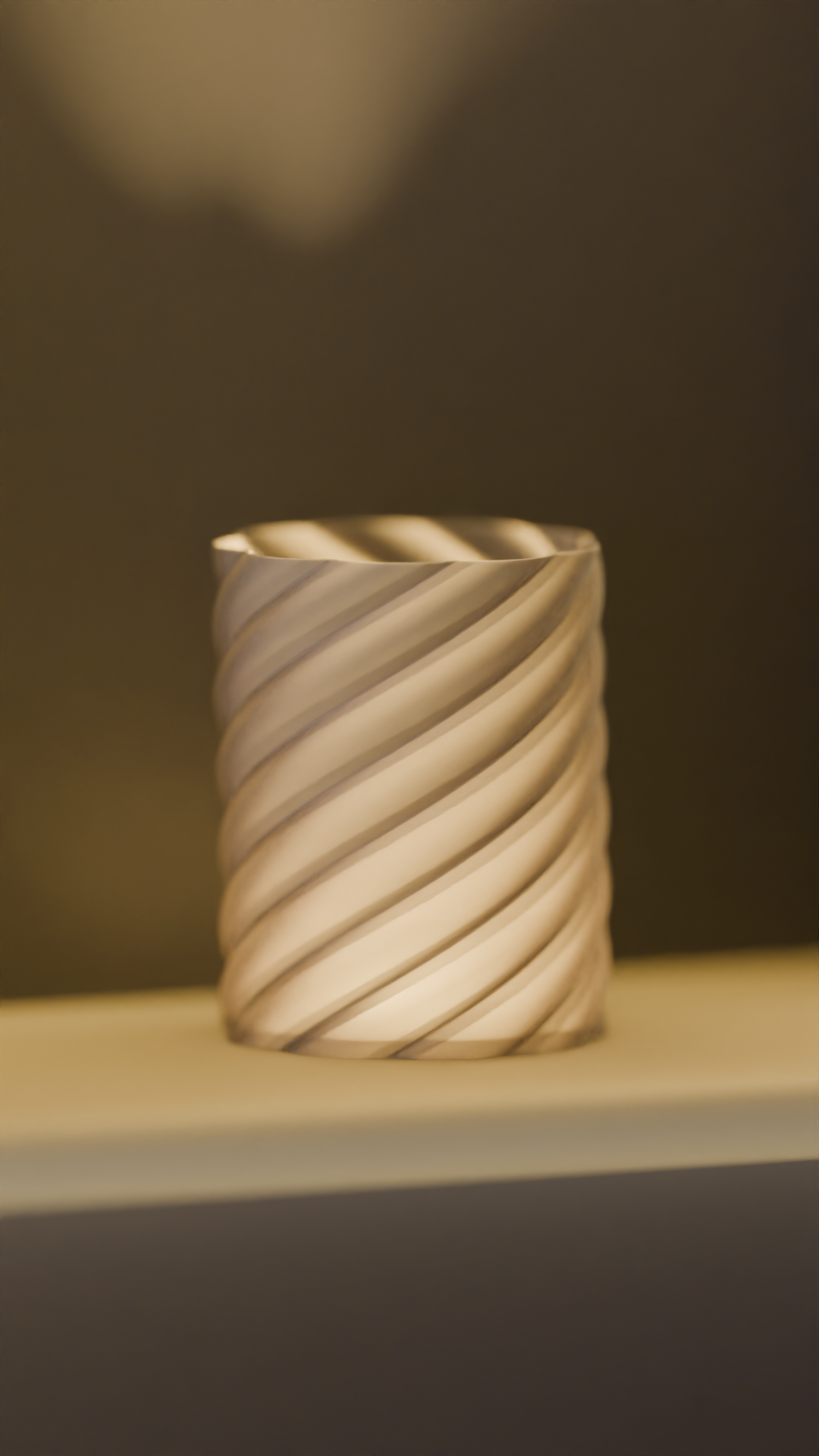 Spiral Wireless LED Lamp