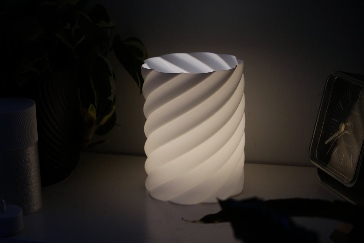 Spiral Wireless LED Lamp