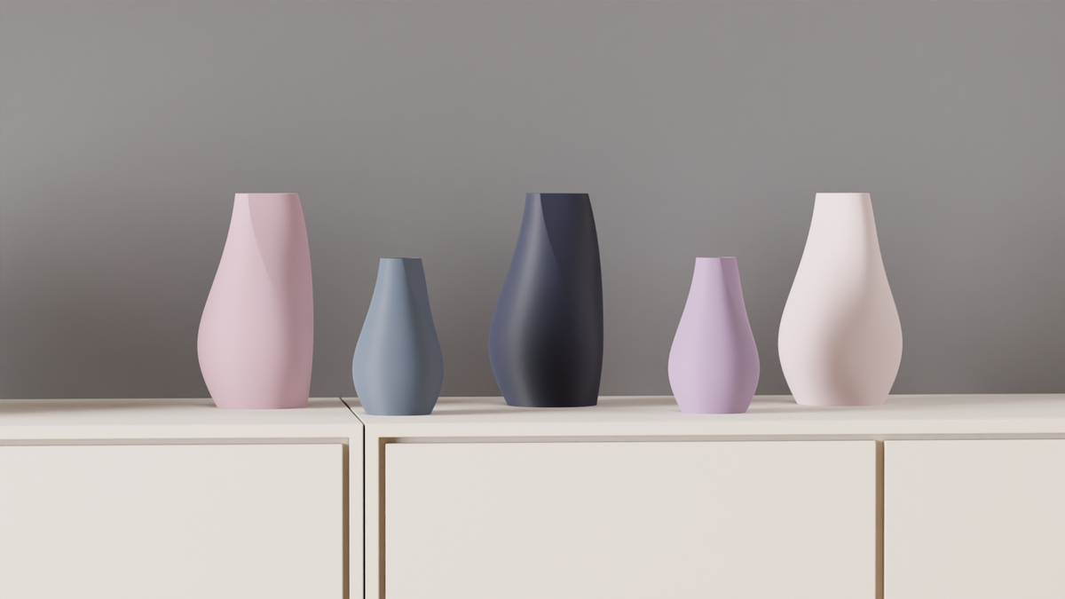 Stylish Modern Vase Sculptural Vase