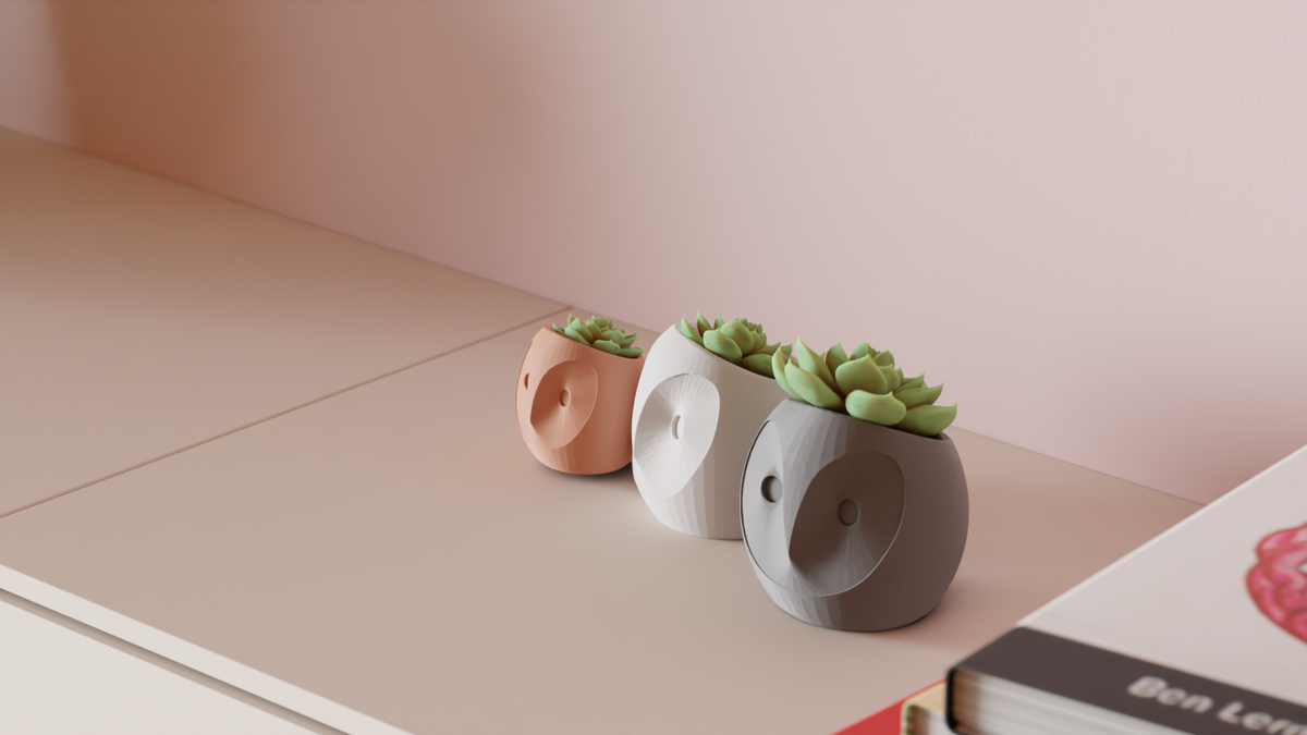 Succulent Plant Pot Cute Owl Planter – Large size