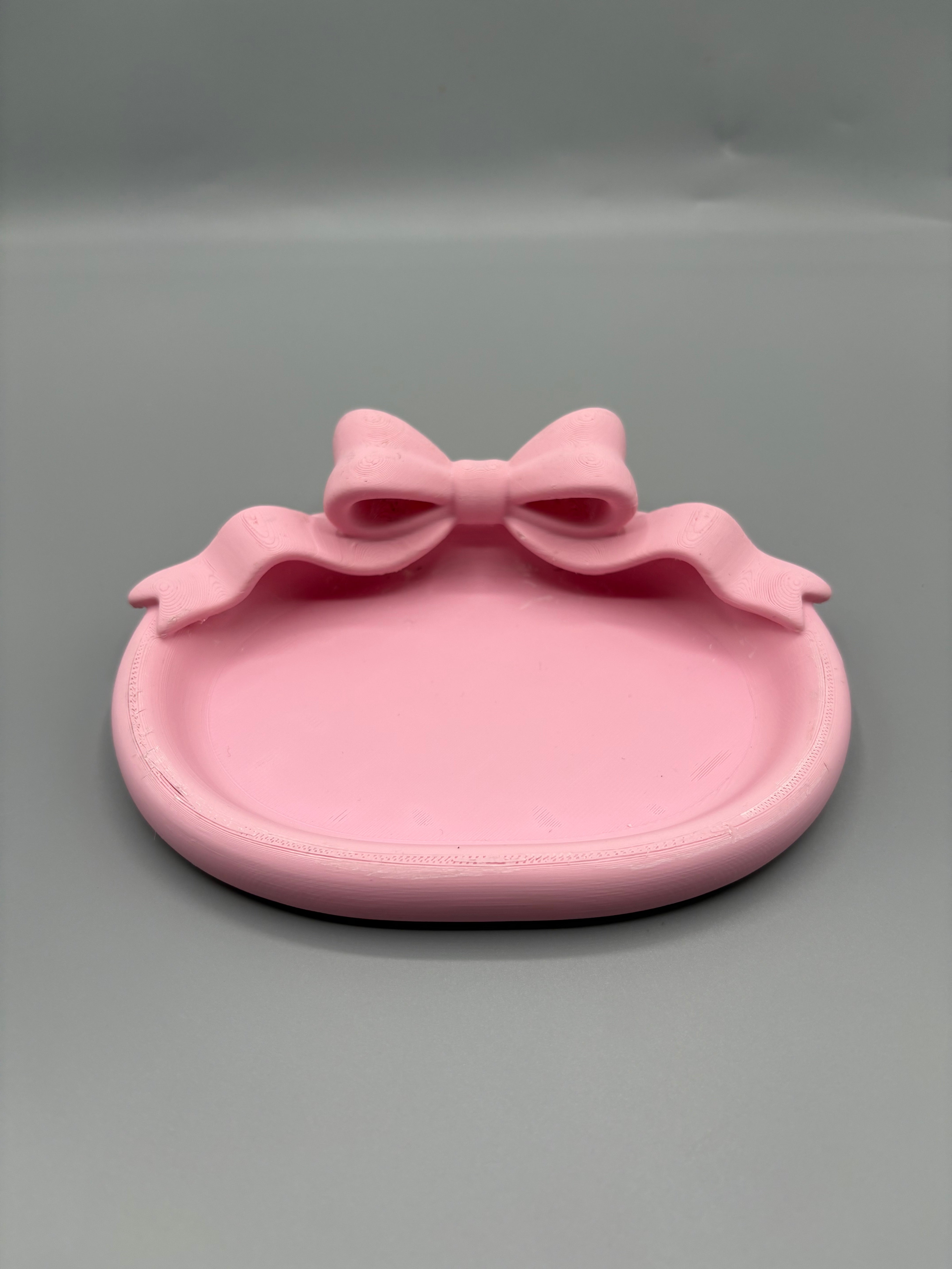 Coquette Bow Jewelry Catchall Vanity Tray