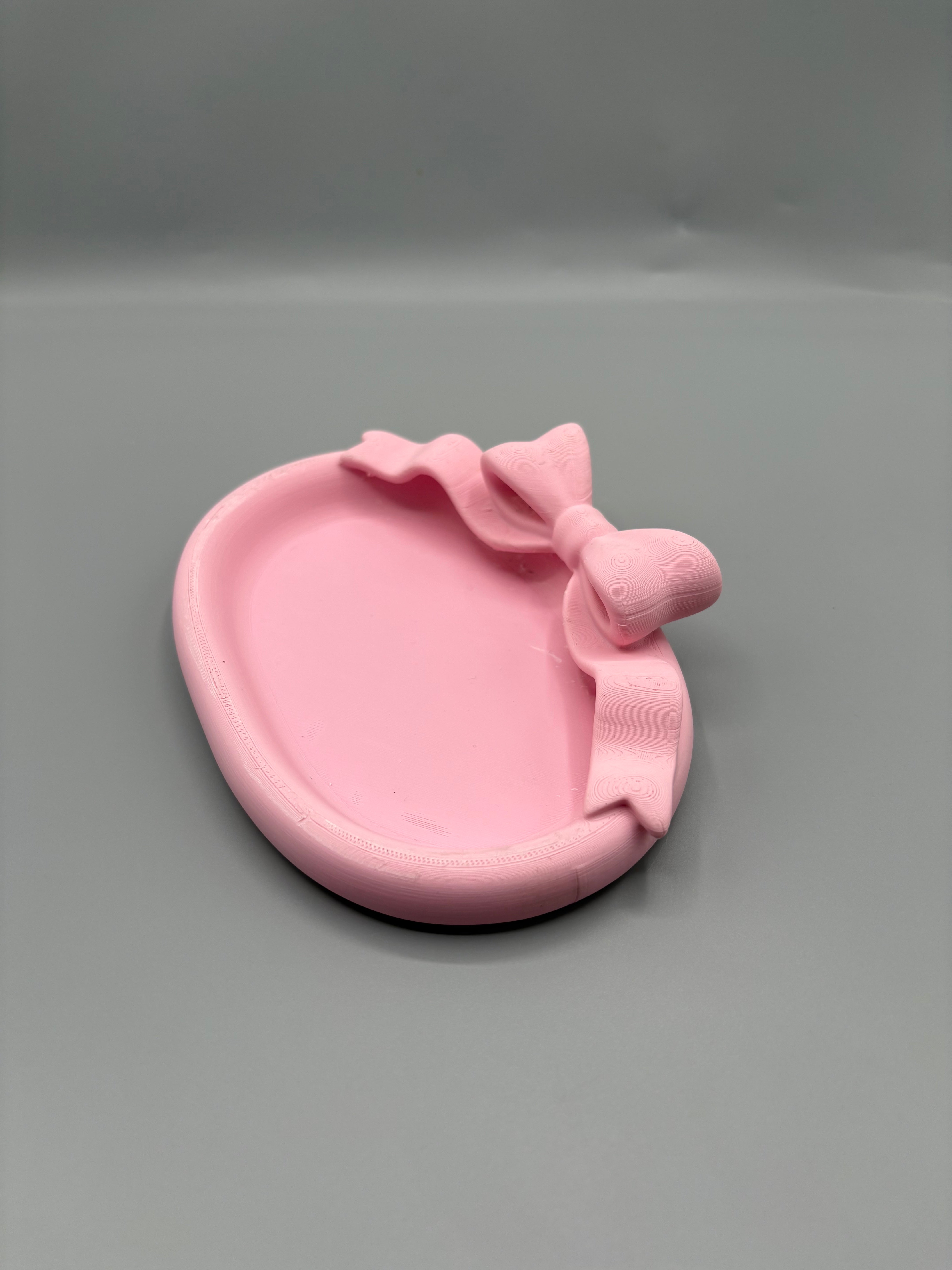 Coquette Bow Jewelry Catchall Vanity Tray